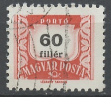 Hongrie - Hungary - Ungarn Taxe 1958-69 Y&T N°T229B - Michel N°P235 (o) - 60fi Chiffre - Postage Due