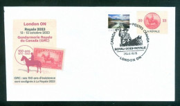 ROYALE 2023; Police; GRC / RCMP; 150 Ans / Years; Oblitération Spéciale Cancel Enveloppe Souvenir (10202-F) - Covers & Documents