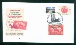 ROYALE 2023; Police; GRC / RCMP; 150 Ans / Years; Oblitération Spéciale Cancel Enveloppe Souvenir (10202-G) - Brieven En Documenten