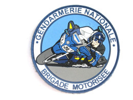 COLLECTION GEND. BRIGADE MOTORISEE SUR SCRATCH 80MM - Police & Gendarmerie