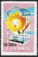 Vignette, Portugal 1950 - Vinheta Turística. The Sun In Estoril -|- MNG No Gum - Local Post Stamps