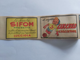 FUMETTI LUCCIOLO CALCIATORE STRISCIA FUMETTO IN ROTOLO A COLORI - Klassiekers 1930-50