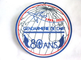 COLLECTION GENDARMERIE DE L'AIR ANNIVERSAIRE 80 ANS SUR SCRATCH 80MM - Polizia