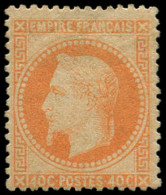 * FRANCE - Poste - 31, Signé Brun: 40c. Orange - 1863-1870 Napoleon III With Laurels