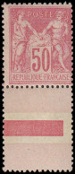 * FRANCE - Poste - 104, Très Frais, Bdf: 50c. Rose - 1898-1900 Sage (Type III)