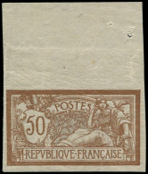 ** FRANCE - Poste - 120a, Non Dentelé Accidentel, Bdf, Pleine Gomme: 50c. Merson - Unused Stamps