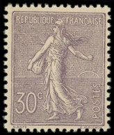 ** FRANCE - Poste - 133, Signé Scheller, Tb: 30c. Lilas - Ungebraucht