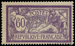 ** FRANCE - Poste - 144a, Sans Teinte De Fond, Signé Calves: 60c. Merson - Unused Stamps
