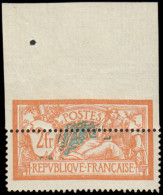 * FRANCE - Poste - 145, Timbre Réduit De Moitié Par Déplacement Du Piquage Horizontal, Bdf Non Dentelé: 2f. Merson - Unused Stamps