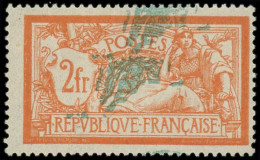 * FRANCE - Poste - 145a, Double Teinte De Fond (infime Pli Vertical): 2f. Orange Et Vert-bleu - Ongebruikt