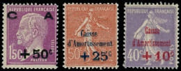 ** FRANCE - Poste - 249/51, Caisse D'Amortissement - Unused Stamps