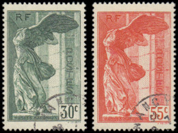 O FRANCE - Poste - 354/5, Paire Samothrace - Gebraucht