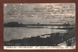 (RECTO / VERSO) WEST PIER BRIGHTON EN 1905 - BEAU CACHET ET TIMBRE - CPA - Brighton