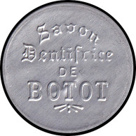 ALU FRANCE - Timbres Monnaie - 138, 10c. Semeuse Rouge, Aluminium, Fond Vert Clair: "Dentifrice Botot" - Other