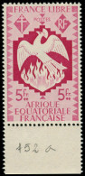 ** AFRIQUE EQUATORIALE - Poste - 152a, Erreur De Couleur, Bdf: 5f. Carmin - Ongebruikt