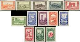 * ALGERIE - Poste - 87/99, Non Dentelés, Complet: Centenaire De L'Algérie Française - Unused Stamps