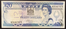 FIJI Figi 20 Dollars  1988 Pick#88  Lotto 270 - Fidschi