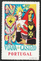 Vignette, Portugal 1950 - Vinheta Turística. Viana Do Castelo -|- MNG No Gum - Local Post Stamps