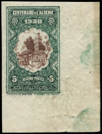 ** ALGERIE - Poste - 99b, Centre Brun, Non Dentelé, Coin De Feuille: Centenaire De L'Algérie - Otros & Sin Clasificación