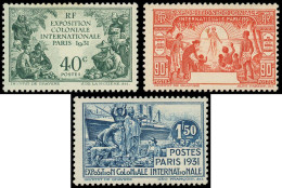 * CAMEROUN - Poste - 149a + 151a/52a, Sans Nom De La Colonie: Expo 1931 - Autres & Non Classés