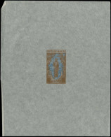 EPA CONGO - Poste - (55), Type Définitif, épreuve Du Poinçon Sur Papier De Soie, Bicolore Brun & Vert, Sans Faciale: Bak - Other & Unclassified