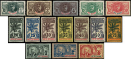 * COTE D'IVOIRE - Poste - 21/35, Complet 15 Valeurs: Palmiers - Other & Unclassified