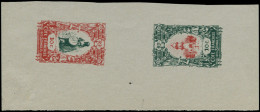 EPA COTE DES SOMALIS - Poste - Timbres Non émis (10c. Mosquée Et 10c. Tambour), Par Montader, épreuve Collective Tête-bê - Other & Unclassified