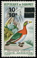 ** DAHOMEY - Poste Aérienne - 111d, Double Surcharge: Sarcelle De Madagascar - Unused Stamps