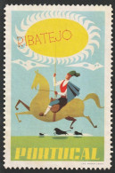 Vignette, Portugal 1950 - Vinheta Turística. Ribatejo -|- MNG No Gum - Ortsausgaben