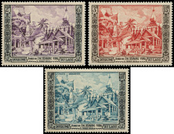 * LAOS - Poste - 28/29 + Pa. 13: Jubilée Sisavang-vong - Laos