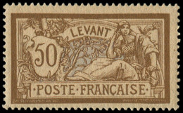 ** LEVANT FRANCAIS - Poste - 25, 50c. Merson Brun Et Gris - Sonstige & Ohne Zuordnung