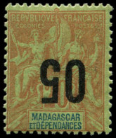* MADAGASCAR - Poste - 112a, Surcharge Renversée, Signé - Sonstige & Ohne Zuordnung
