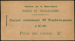 ** MAURITANIE - Carnets - C20, Carnet Complet, Gomme Coloniale - Autres