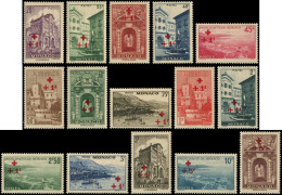 * MONACO - Poste - 200/14, Complet 15 Valeurs: Croix-Rouge - Unused Stamps