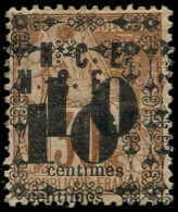 * NOUVELLE-CALEDONIE - Poste - 12b, Double Surcharge: 10c/30c. Brun - Other & Unclassified