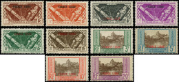 ** OCEANIE - Poste - 140/49, Complet 10 Valeurs, Luxe: France Libre - Sonstige & Ohne Zuordnung