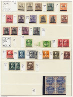 LOT SARRE - Lots & Collections - 1927/1959, Sarre + Memel + Zone Française, Petite Collection En Un Album Leuchtturm, No - Other & Unclassified