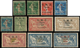 * SYRIE - Poste - 34/44, Complet, 11 Valeurs - Ungebraucht