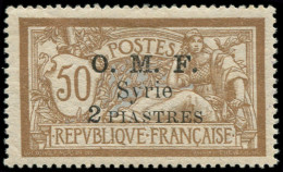 * SYRIE - Poste - 69a, Erreur 2 Piastres Au Lieu De 2p.50 - Neufs