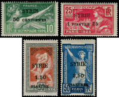 ** SYRIE - Poste - 122/25, Complet: Jeux Olympiques De Paris 1924 - Ungebraucht