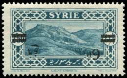 * SYRIE - Poste - 184, Surcharge Renversée: 6p. S. 2p50 Bleu - Ungebraucht