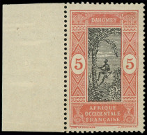 ** TOGO - Poste - 104a, Sans Surcharge Togo, Bdf, Signé Calves: 5c. Rouge Et Noir - Unused Stamps