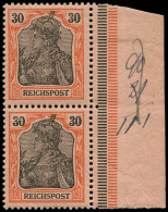 ** ALL. EMPIRE - Poste - 57, Paire Verticale (Bdf *), Superbe: 30f. Germania - Otros & Sin Clasificación