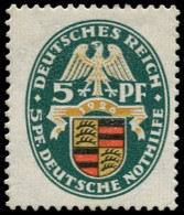 * ALL. EMPIRE - Poste - 390a, Filigrane Droit: 5pf. Nothilfe 1926 - Andere & Zonder Classificatie