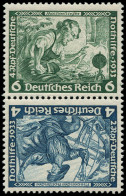 * ALL. EMPIRE - Timbres De Carnets - Michel SK 19, Tête-bêche: 4+6 Wagner - Altri & Non Classificati