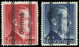 * AUTRICHE - Poste - 574/75, Dentelés 12½: 3m. Et 5m. - Unused Stamps