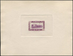 EPA BELGIQUE - Colis Postaux - 318, épreuve D'artiste En Violet-gris (sceau De L'institut): 40f. Locomotive - Sonstige & Ohne Zuordnung