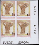 ** BOSNIE-HERCEG BOSNA - Poste - 10, Bloc De 4 Non Dentelé, Cdf (tirage 180): 6.50d. Europa 1995, Christ Sur La Croix - Bosnie-Herzegovine