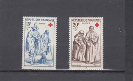 France - Année 1957 - Neuf** - N°YT 1140/41** - Au Profit De La Croix Rouge - Nuevos