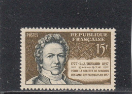France - Année 1957 - Neuf** - N°YT 1139** - J.L. Thénard - Neufs